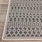 World Rug Gallery Bohemian Design Indoor/Outdoor Area Rug 5' x 7' Cream 424CREAM5X7 - alternate 7